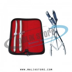 Hegar uterine dilator set 2pieces 11-12, 15-16, mathieu speculum